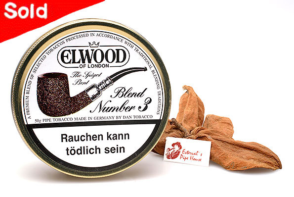 Elwood Blend Number 3 Pipe tobacco 50g Tin